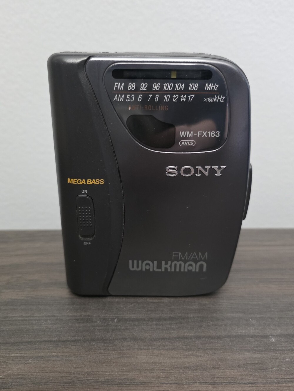 UNTESTED Sony Walkman WM-FX163 AM/FM Cassette Player